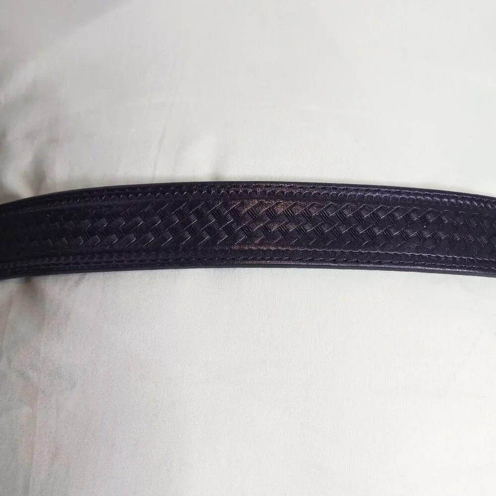 Nocona Vintage Buckle Men's Black Belt 42 x 105